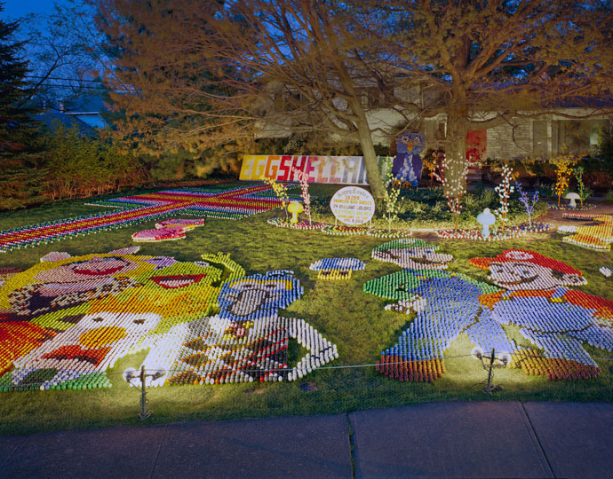 Ron and Betty Manolio's Eggshelland; Lyndhurst, OH 2012