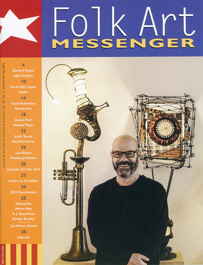 Restoration of Prophet Isaiah Robertson’s Second Coming House Featured in Folk Art Messenger Magazine